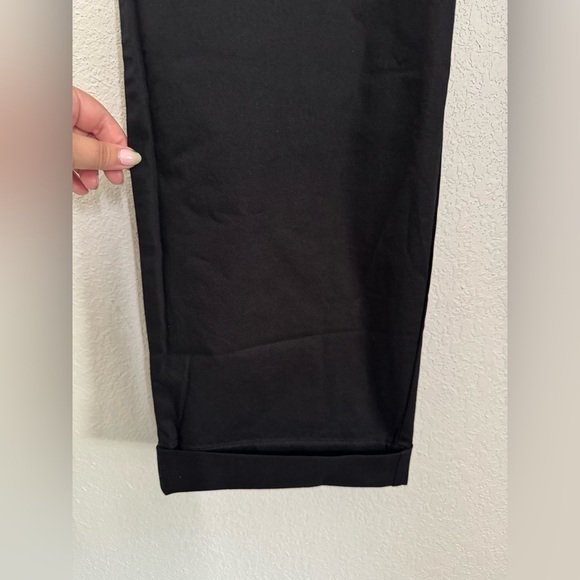 Wildfang The Essential Trouser Full Length Tapered Pants in Black Size 20W NEW - Picture 5 of 11